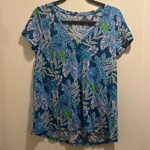 Lily Pulitzer V-Neck T-Shirt